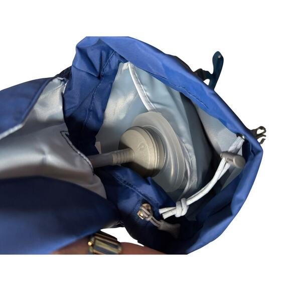 Nathan NEW Limitless 6L Hydration Sling, Two Side Pockets Pacific Blue HydraPak - Picture 6 of 6